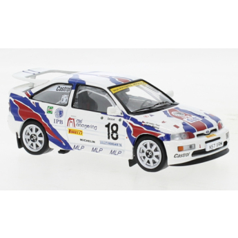 Модели на автомобили и мотоциклети модел 1/43 Ford Escort RS N.18 1996 Rally Bohemia V. Blahna