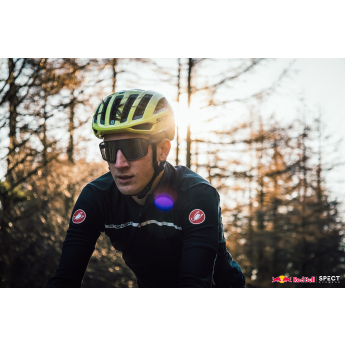 Red Bull Racing слънчеви очила DASH Matte Gray with Green-Gold Glass