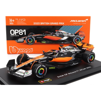 Модели на автомобили и мотоциклети модел 1/43 McLaren F1 MCL60 Oscar Piastri #81  2023 Signature