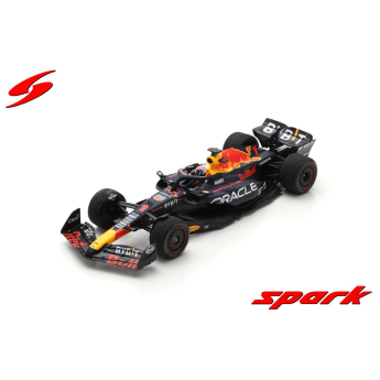 Модели на автомобили и мотоциклети модел 1/43 Spark Oracle Red Bull Racing Max Verstappen RB19 Monaco GP 2023