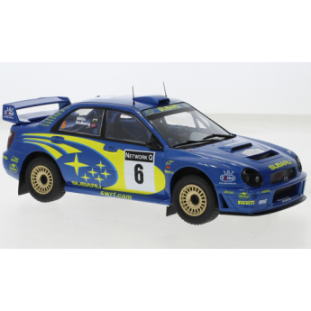 Модели на автомобили и мотоциклети модел 1/24 Subaru Impreza S7 N.5 2001 Rally GB P. Solberg