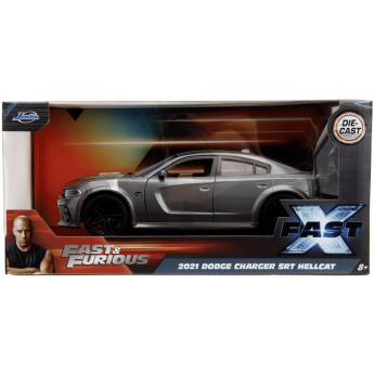 Модели на автомобили и мотоциклети модел 1/24 Fast & Furious 2021 Dodge Charger Fast X