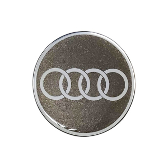 Audi F1 стикер 3D logo silver