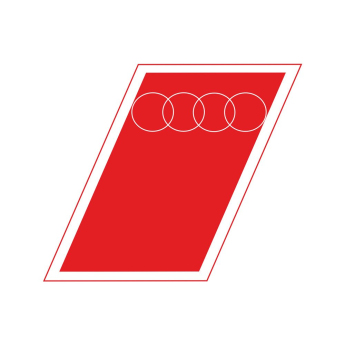 Audi F1 комплект стикери 3 pcs logo 2026