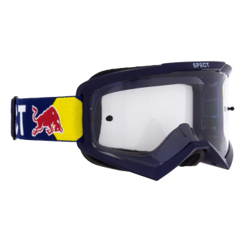 Red Bull Racing motokrosové brýle EVAN blue with clear glass