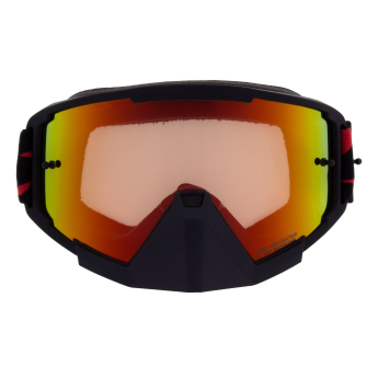 Red Bull Racing mотокрос очила WHIP, black with red and yellow lenses