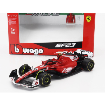 Модели на автомобили и мотоциклети модел 1/43 Scuderia Ferrari SF-23 Sainz Las Vegas #55 2023