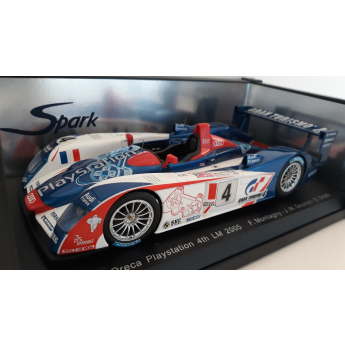 Модели на автомобили и мотоциклети модел 1/18 Audi R8 Playstation Le Mans 2005