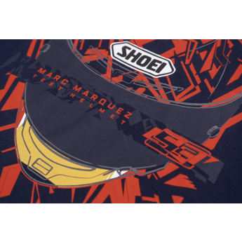 Marc Márquez мъжка тениска Test Helmet dark blue 2026