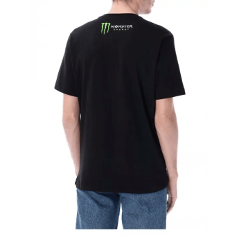 Fabio Quartararo мъжка тениска Monster Energy Stripes black 2026