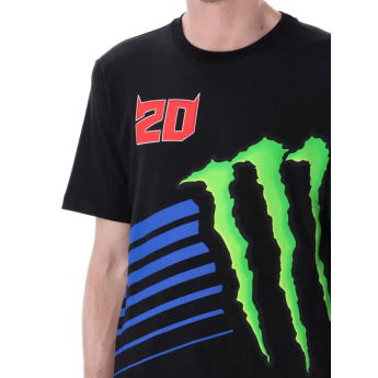 Fabio Quartararo мъжка тениска Monster Energy Logo black 2026