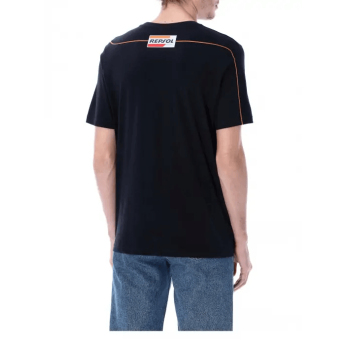 Marc Márquez мъжка тениска small logo 93 dark blue 2026