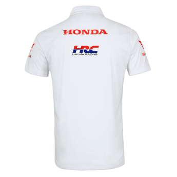 HRC Honda мъжка поло тениска white 2026