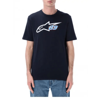 Jorge Martin мъжка тениска Alpinestars dark blue 2026