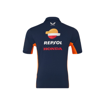 Repsol Honda мъжка поло тениска MotoGP with sponsor logos 2026