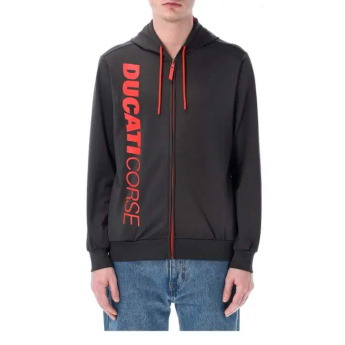 Ducati Corse мъжки суитшърт dark gray with logo 2026