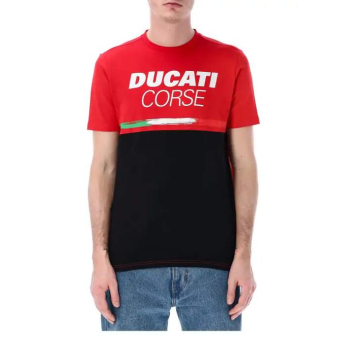 Ducati Corse мъжка тениска tricolor 2026