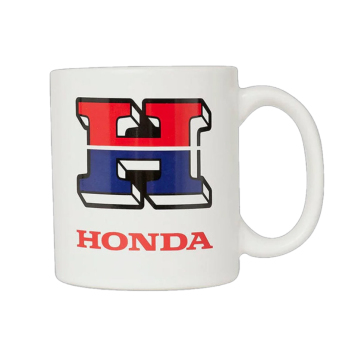 Fanouškovský hrnek HRC Honda bílý