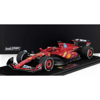 Модели на автомобили и мотоциклети модел 1/18 LookSmart Scuderia Ferrari SF-24 Ch. Leclerc Monza GP 2024