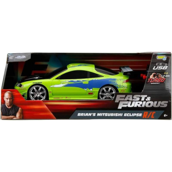 Model Rychle a Zběsile Mitsubishi Eclipse na dálkové ovládání 1:16