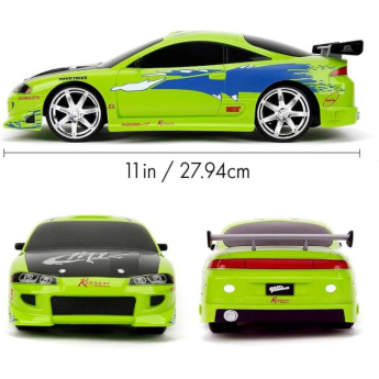 Model Rychle a Zběsile Mitsubishi Eclipse na dálkové ovládání 1:16