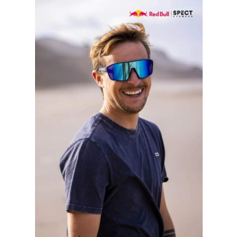 Red Bull Racing слънчеви очила DAFT white with red-orange glass