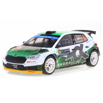 Модели на автомобили и мотоциклети модел 1/43 Škoda Fabia Rally2 n.24 N.Gryazin -K.Aleksandrov Rally Monte Carlo 2023