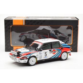 Модели на автомобили и мотоциклети модел 1/18 Lancia Delta Integrale Rally Kankkunen-Piironen Safari Rally 1990