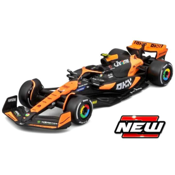 Модели на автомобили и мотоциклети модел 1/43 McLaren F1 MCL38 Lando Norris #4 2024