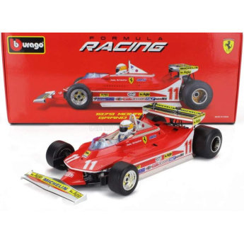 Модели на автомобили и мотоциклети модел 1/18 Ferrari F1 312T4 1979 Monaco GP J. Scheckter