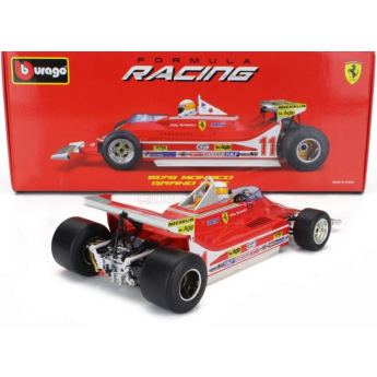 Модели на автомобили и мотоциклети модел 1/18 Ferrari F1 312T4 1979 Monaco GP J. Scheckter