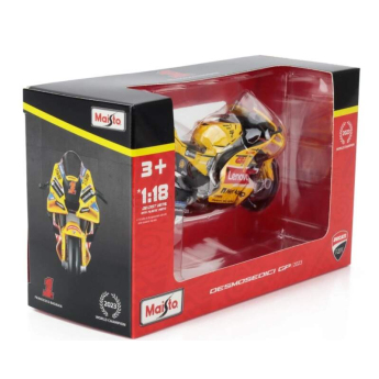Model Ducati MotoGP GP23 - Francesco Bagnaia #1 1:18 - Misano SE