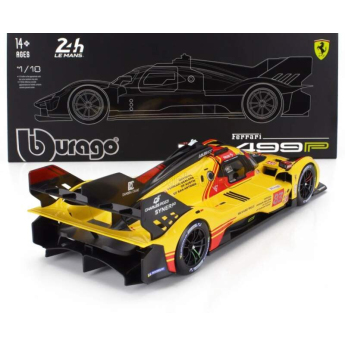Модели на автомобили и мотоциклети модел 1/18 Ferrari 499P NR.83 Le Mans 2024 AF Corse - Deluxe edice