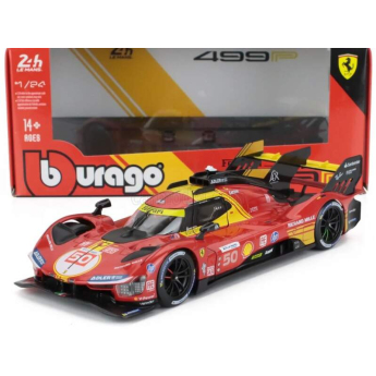 Модели на автомобили и мотоциклети модел 1/24 Ferrari 499P #50 Winner Le Mans 2024