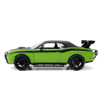 Model Rychle a Zběsile Dodge Challenger SRT8 off road 1:24 zeleno černý