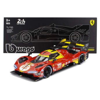 Модели на автомобили и мотоциклети модел 1/18 Ferrari 499P NR. 50 Winner Le Mans 2024 - Deluxe edice
