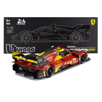 Модели на автомобили и мотоциклети модел 1/18 Ferrari 499P NR. 50 Winner Le Mans 2024 - Deluxe edice