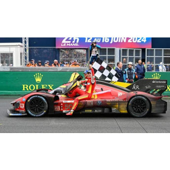 Модели на автомобили и мотоциклети модел 1/18 Ferrari 499P NR. 50 Winner Le Mans 2024