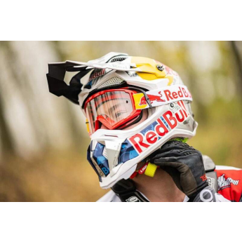 Red Bull Racing motokrosové brýle STRIVE orange with clear glass