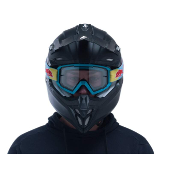 Red Bull Spect motokrosové brýle WHIP neonově modré s čirým sklem