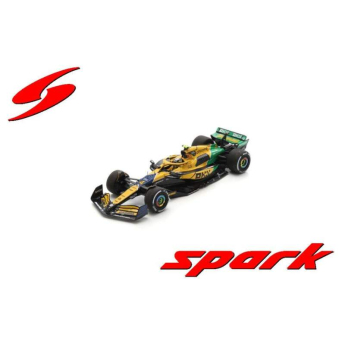 Модели на автомобили и мотоциклети модел 1/43 Spark McLaren F1 Team MCL38 Lando Norris Monaco GP 2024