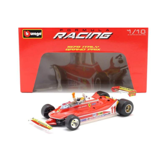 Модели на автомобили и мотоциклети модел 1/18 Ferrari F1 312T4 1979 Monza GP J. Scheckter