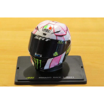 Модели на автомобили и мотоциклети модел на каска 1:5 MotoGP Valentino Rossi Misano