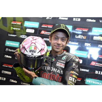 Модели на автомобили и мотоциклети модел на каска 1:5 MotoGP Valentino Rossi Misano