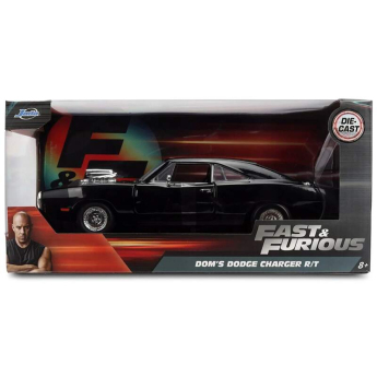 Модели на автомобили и мотоциклети модел 1/24 Fast & Furious 1970 Dodge Charger R/T F&F