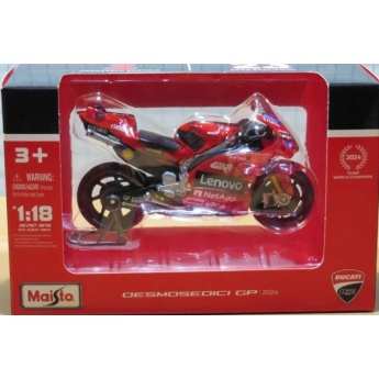 Model Ducati MotoGP GP24 - Francesco Bagnaia #1 1:18