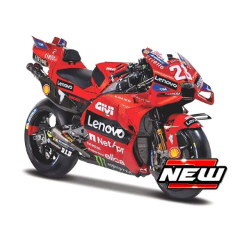 Модели на автомобили и мотоциклети модел 1/18 Ducati MotoGP GP24 - Enea Bastianini #1