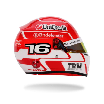 Modely aut a motorek model přilby 1/2 Charles Leclerc 2025
