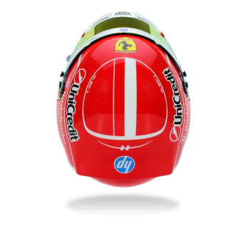 Modely aut a motorek model přilby 1/2 Charles Leclerc 2025