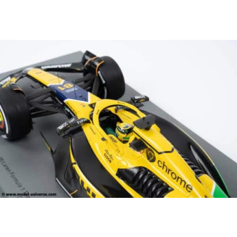 Модели на автомобили и мотоциклети модел 1/18 Mclaren MCL38 Oscar Piastri Monaco GP 2024 - unboxed goods